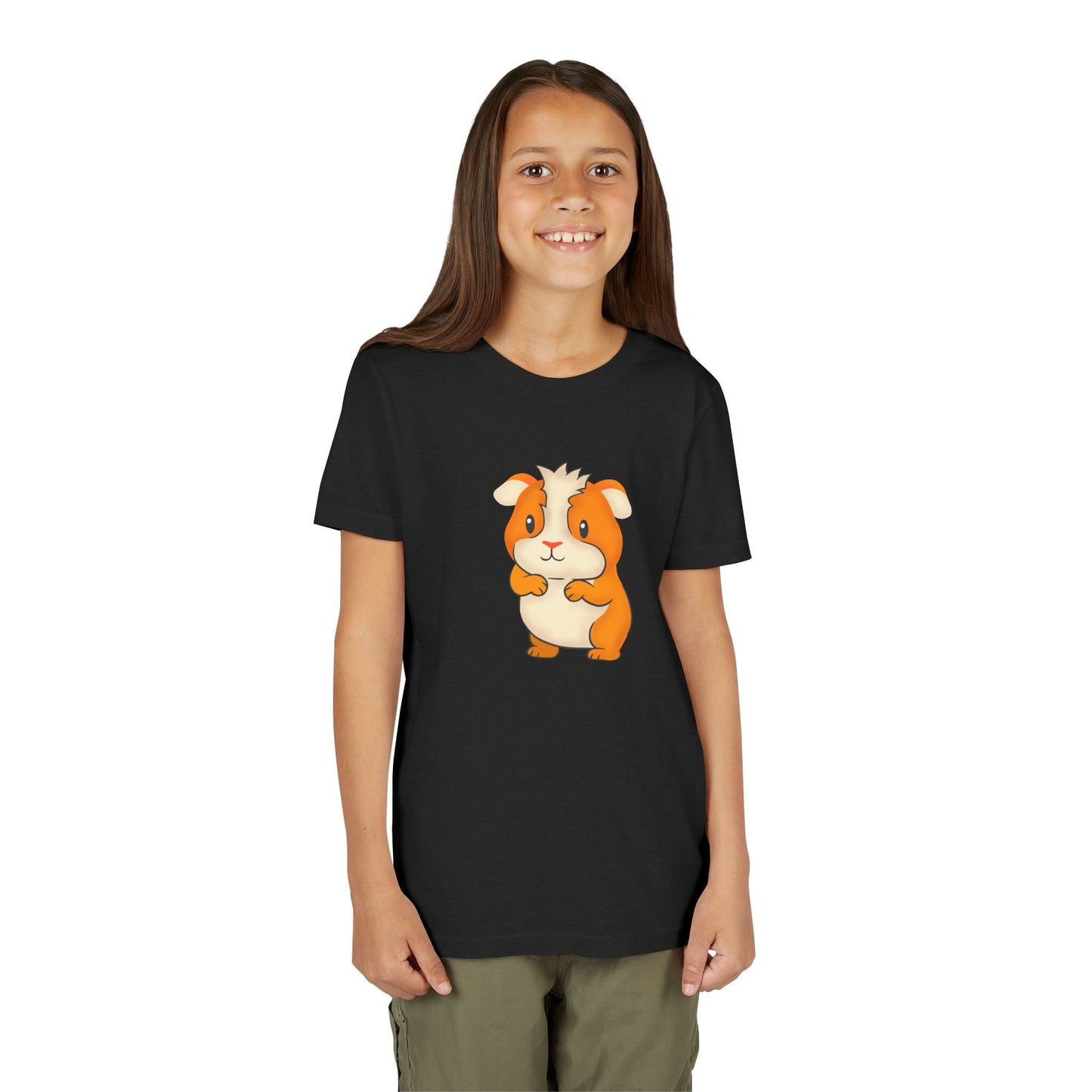 Guinea Pig Standing Youth Tee Shirt by Zoo Guide™