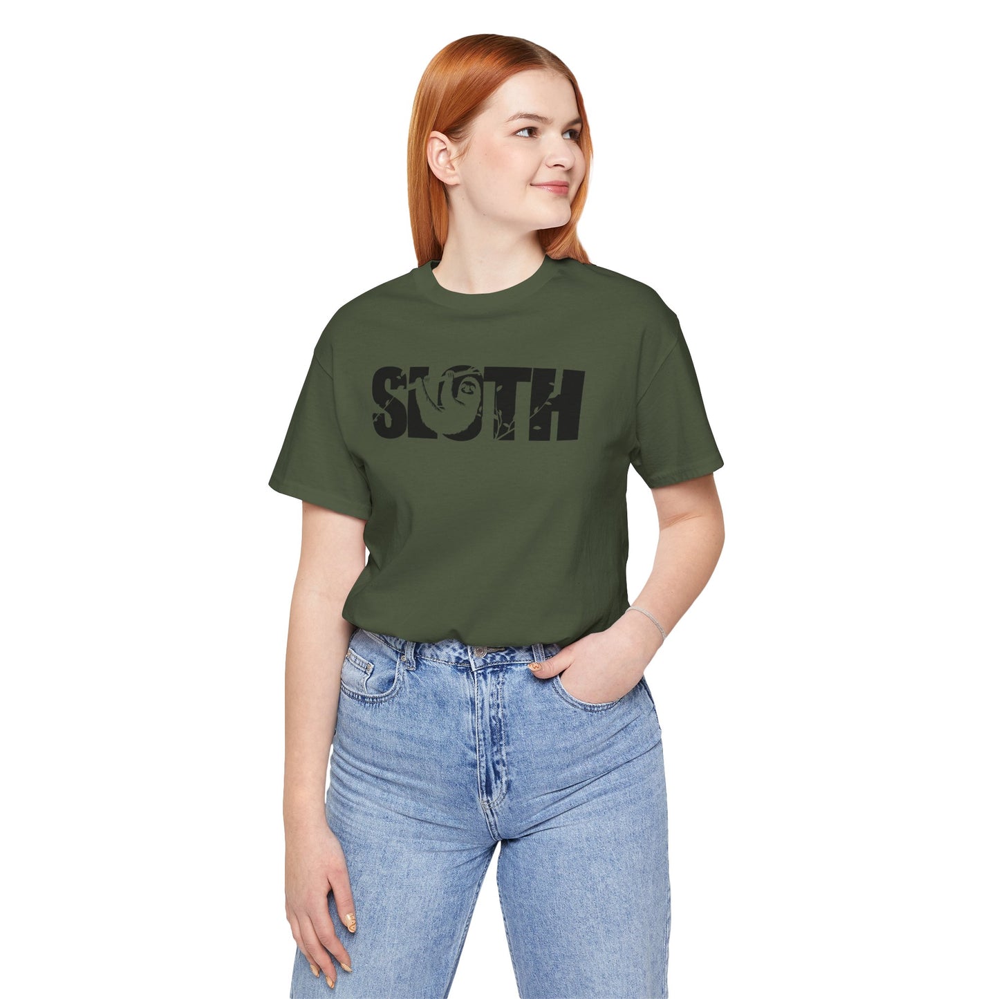 SLOTH Adult Unisex Tee Shirt by Zoo Guide™