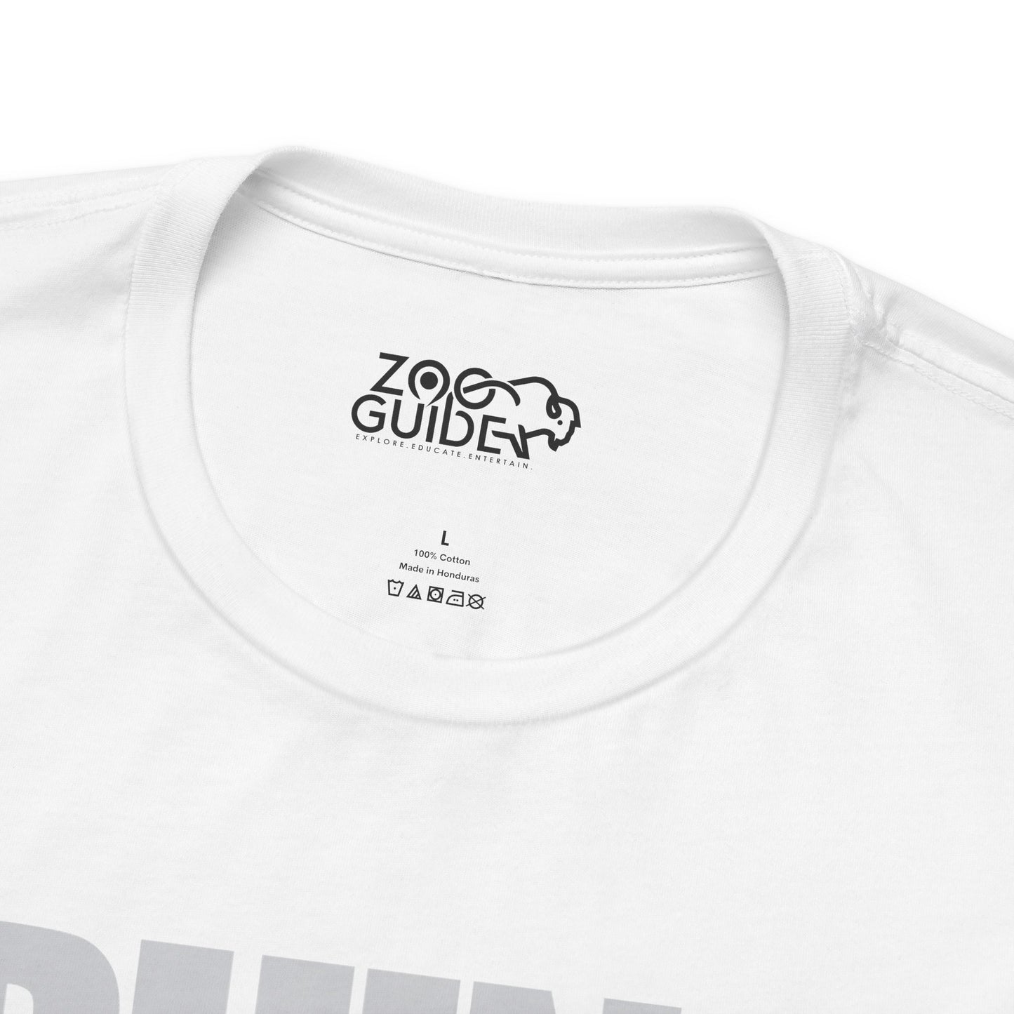 RHINO Adult Unisex Tee Shirt by Zoo Guide™