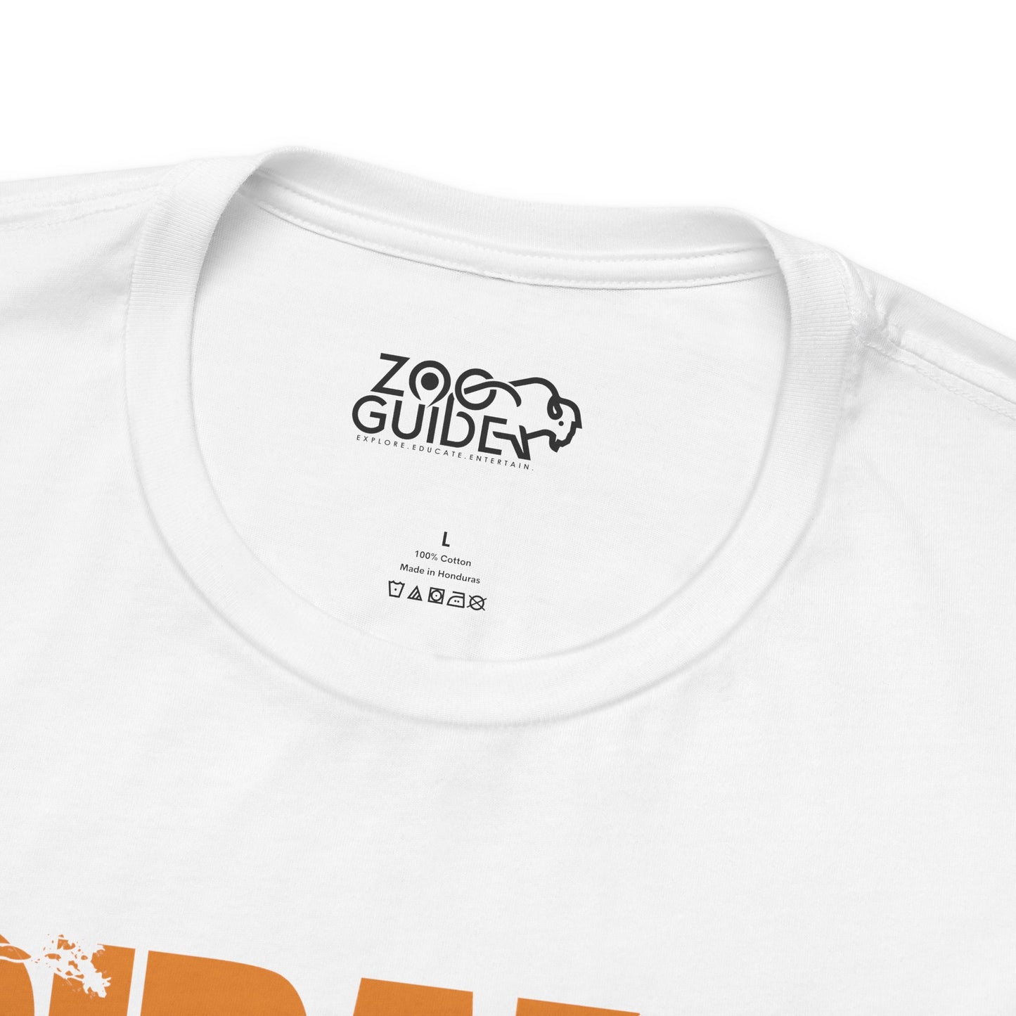 GIRAFFE Adult Unisex Tee Shirt by Zoo Guide™