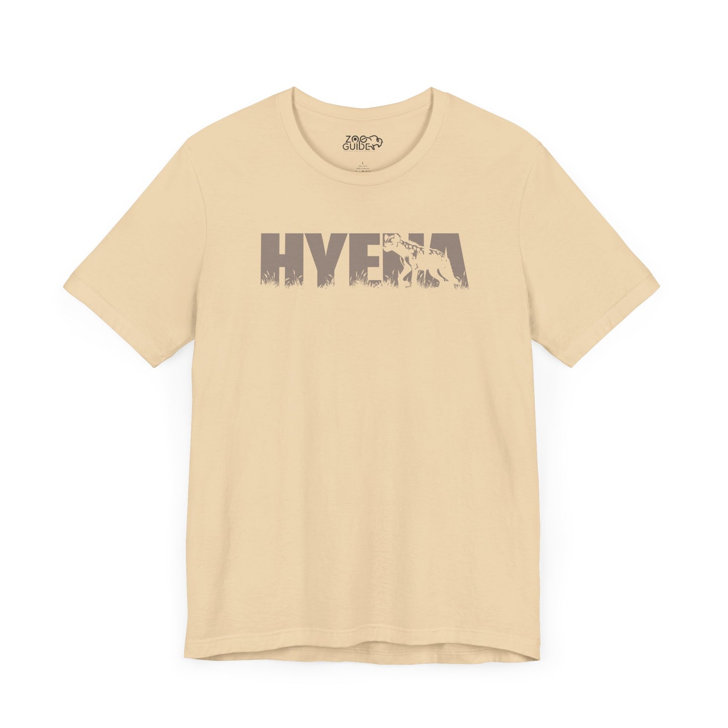 HYENA Color Adult Unisex Tee Shirt by Zoo Guide™