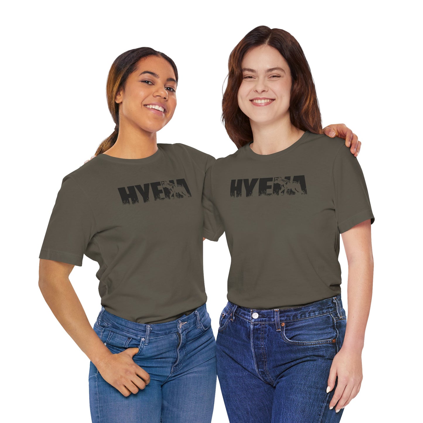 HYENA Adult Unisex Tee Shirt by Zoo Guide™