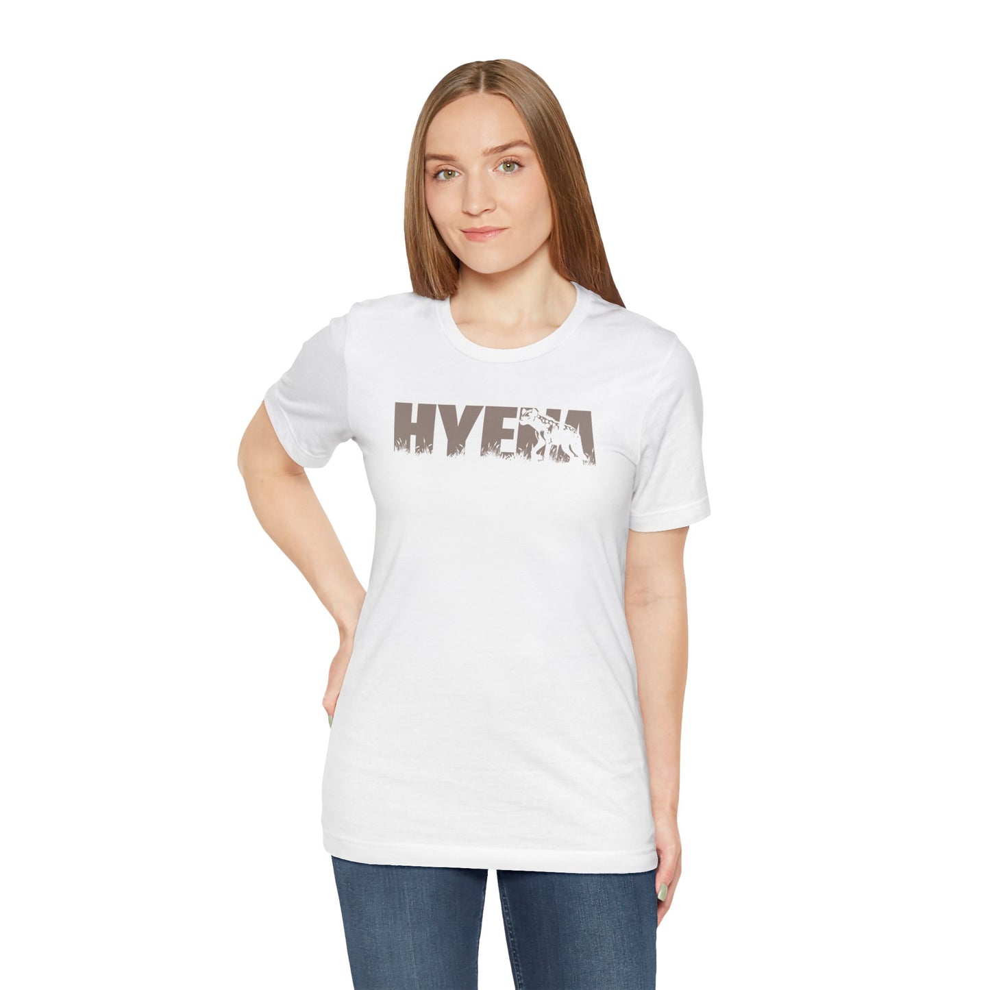 HYENA Color Adult Unisex Tee Shirt by Zoo Guide™