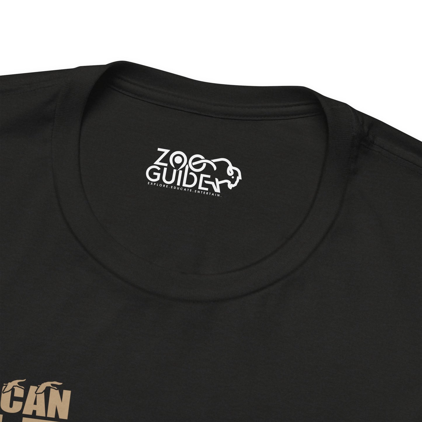 AFRICAN ELEPHANT Adult Unisex Tee Shirt by Zoo Guide™