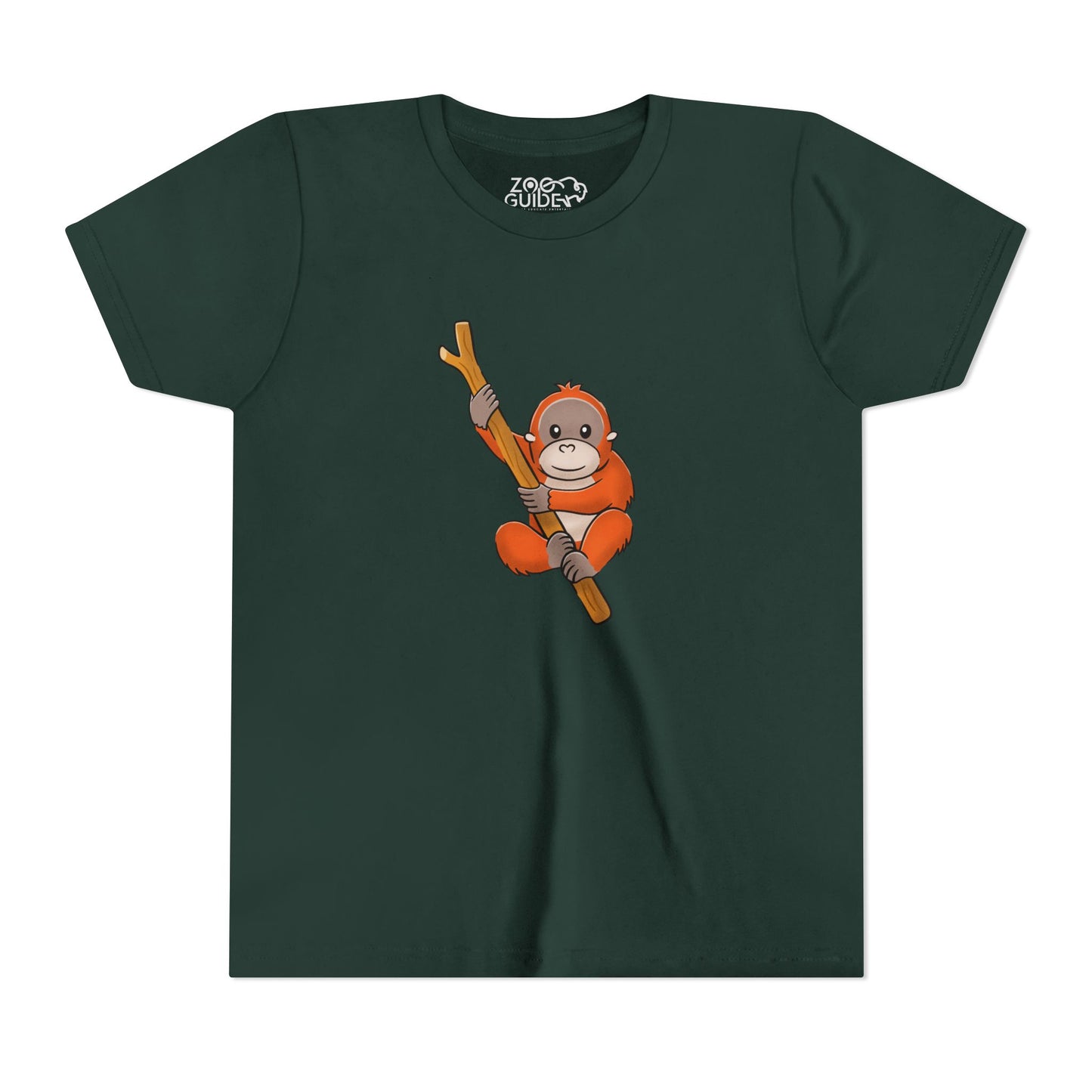 Orangutan Youth Tee Shirt by Zoo Guide™