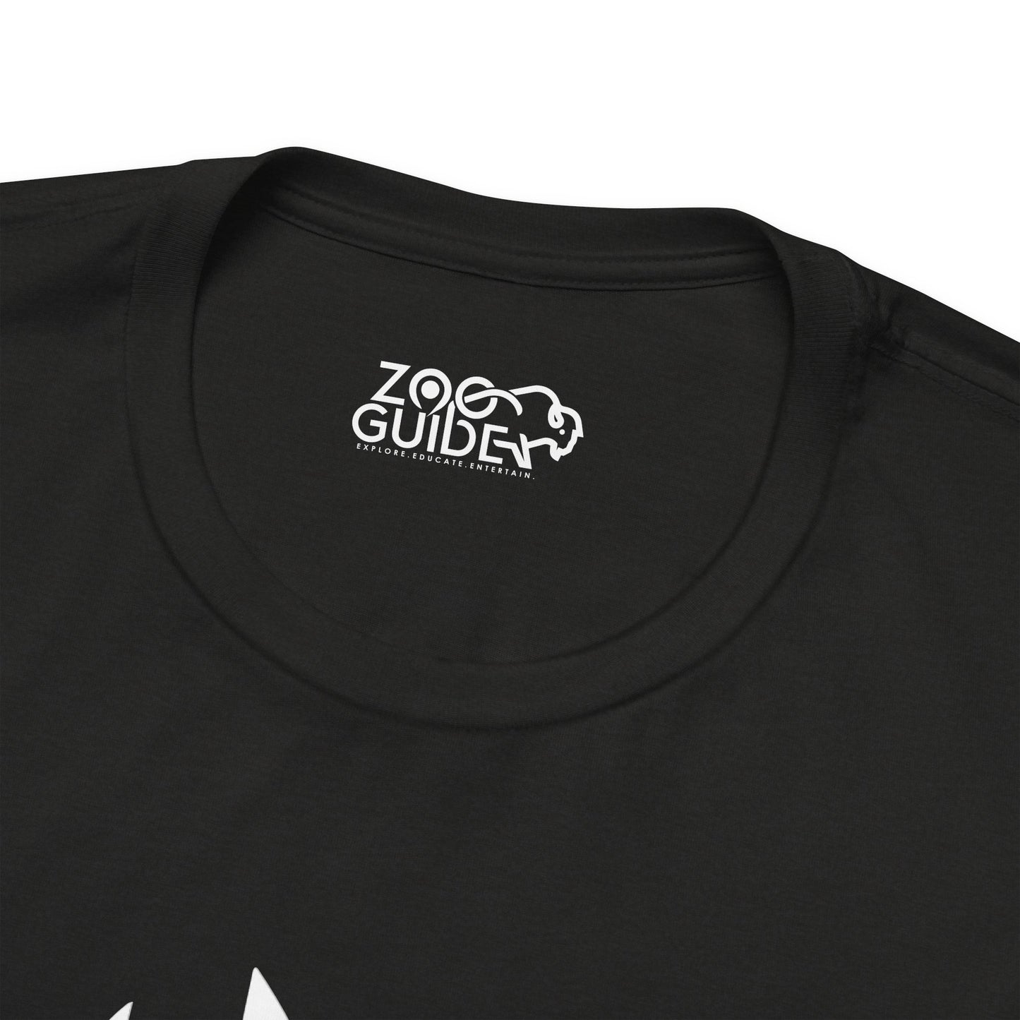 Bear Print Adult Unisex Tee Shirt by Zoo Guide™