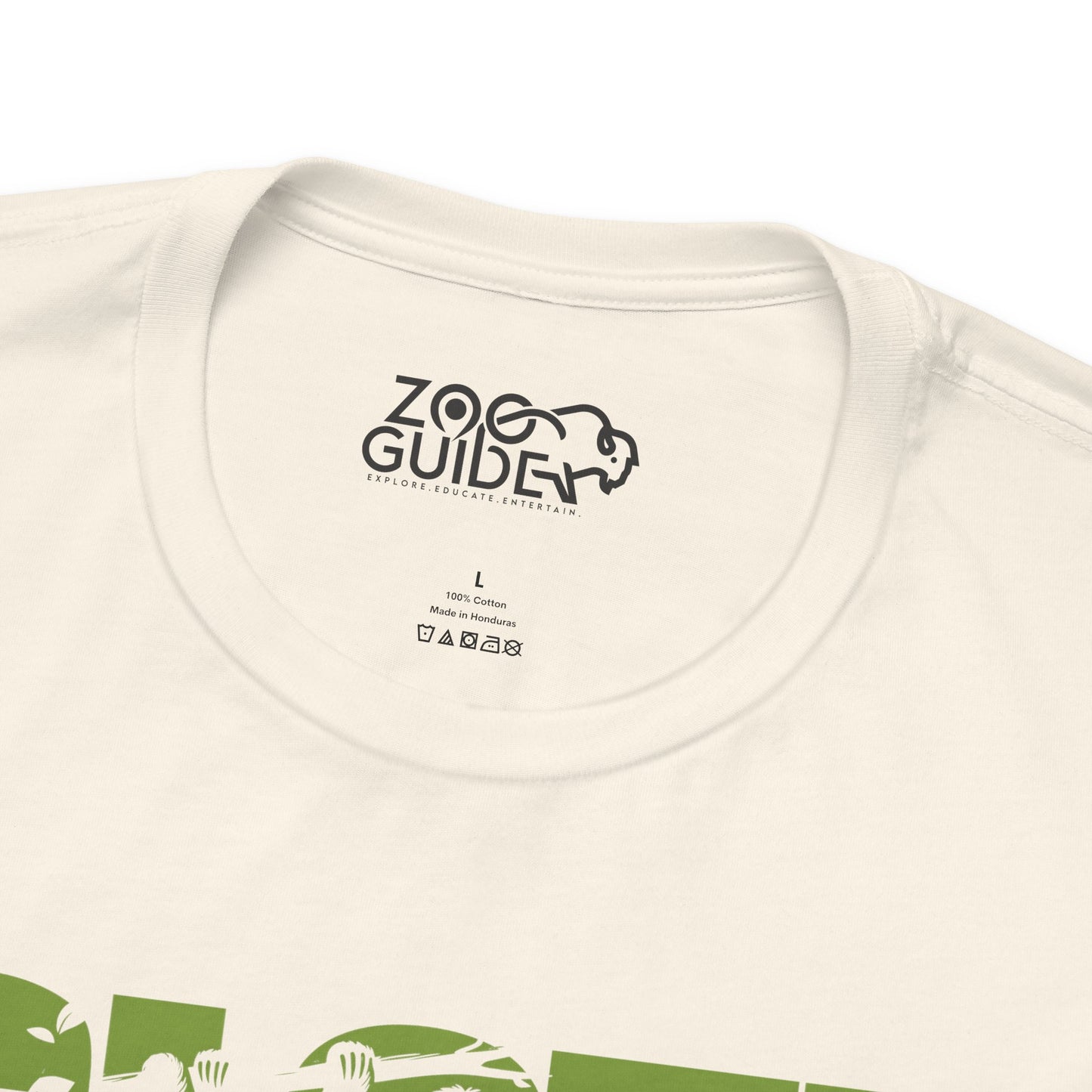 SLOTH Color Adult Unisex Tee Shirt by Zoo Guide™