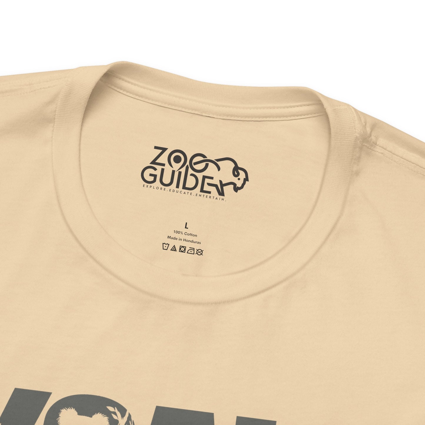 KOALA Color Adult Unisex Tee Shirt by Zoo Guide™