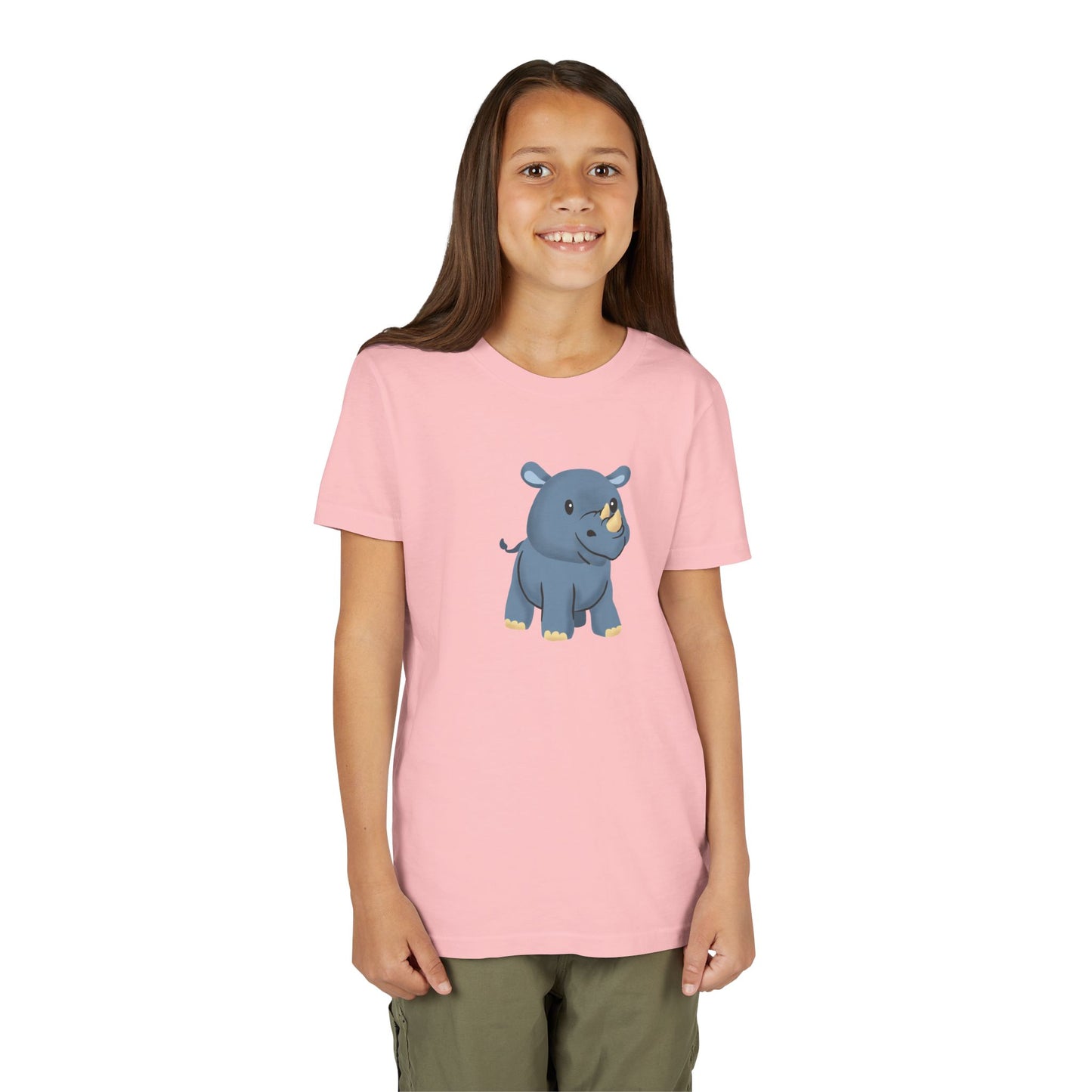 Rhino Youth Tee Shirt by Zoo Guide™