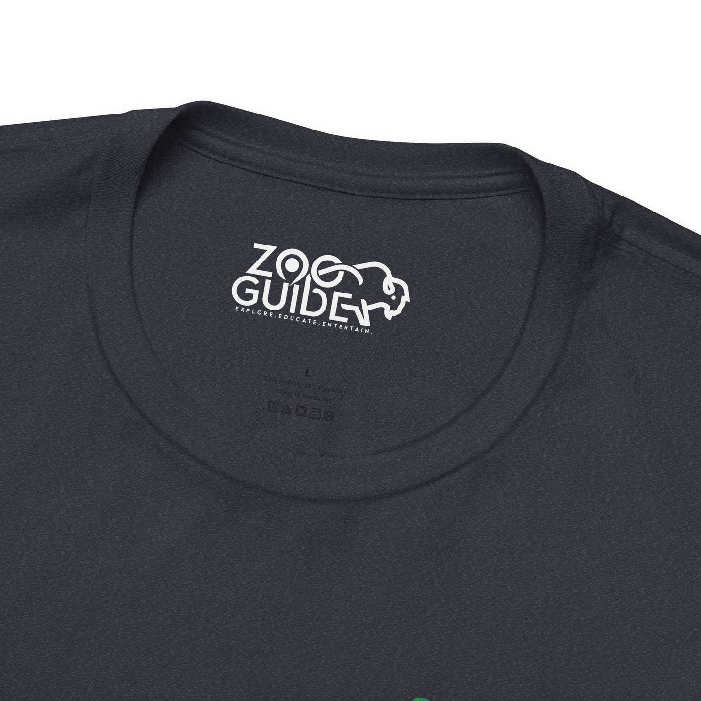 North America Map Adult Unisex Tee Shirt by Zoo Guide™