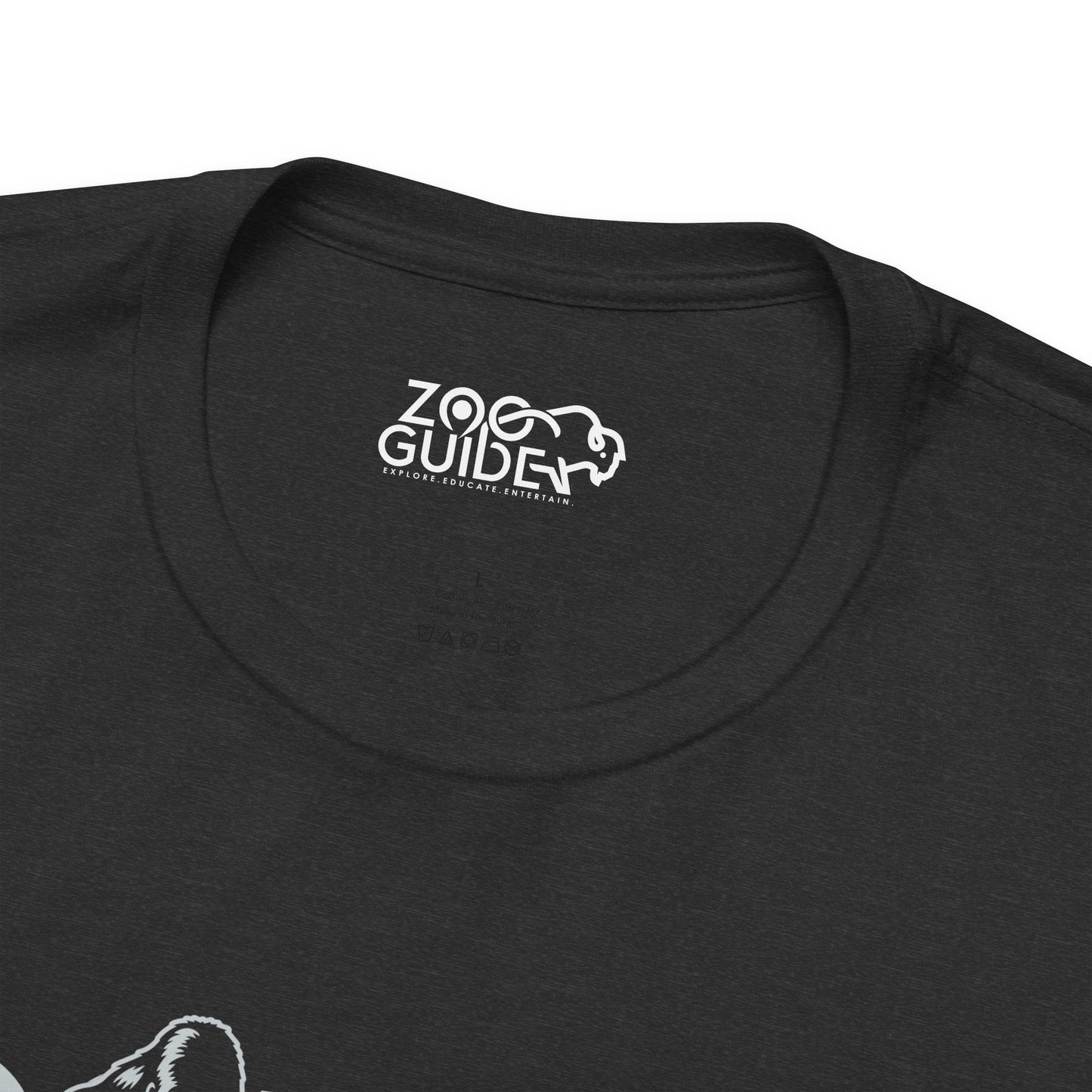 GORILLA Adult Unisex Tee Shirt by Zoo Guide™