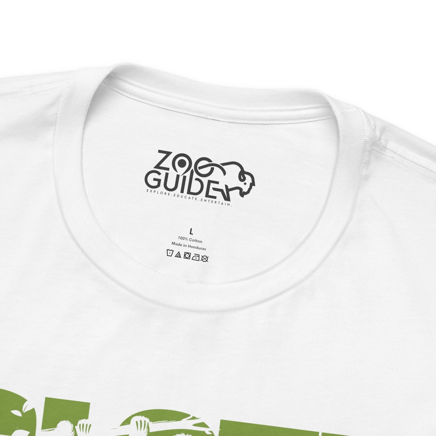 SLOTH Color Adult Unisex Tee Shirt by Zoo Guide™