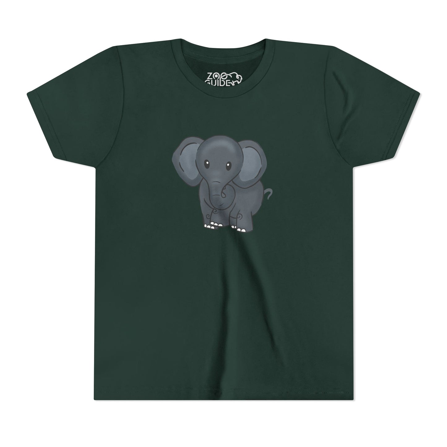 African Elephant Youth Tee Shirt by Zoo Guide™