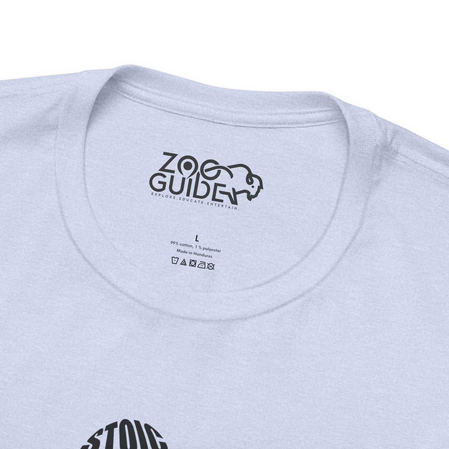 Gorilla Word Art Adult Unisex Short Sleeve Tee by Zoo Guide™