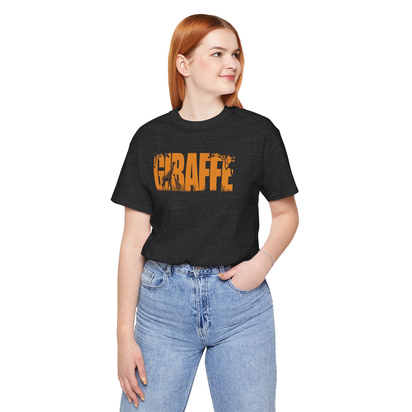 GIRAFFE Adult Unisex Tee Shirt by Zoo Guide™