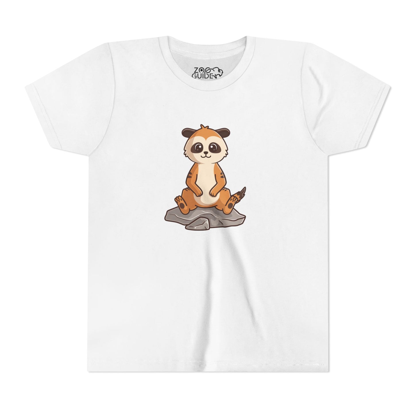 Meerkat Kawaii Style Youth Tee Shirt by Zoo Guide™