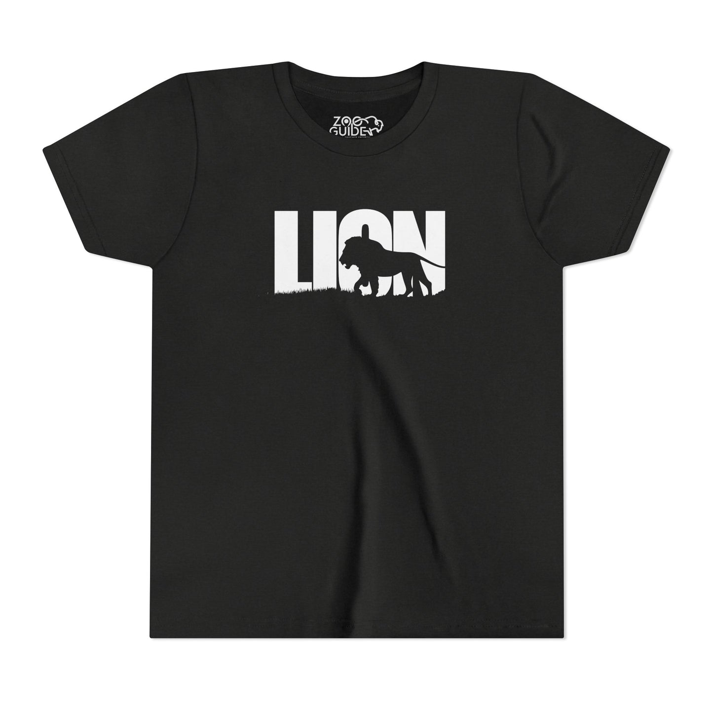 LION Youth Tee Shirt by Zoo Guide™