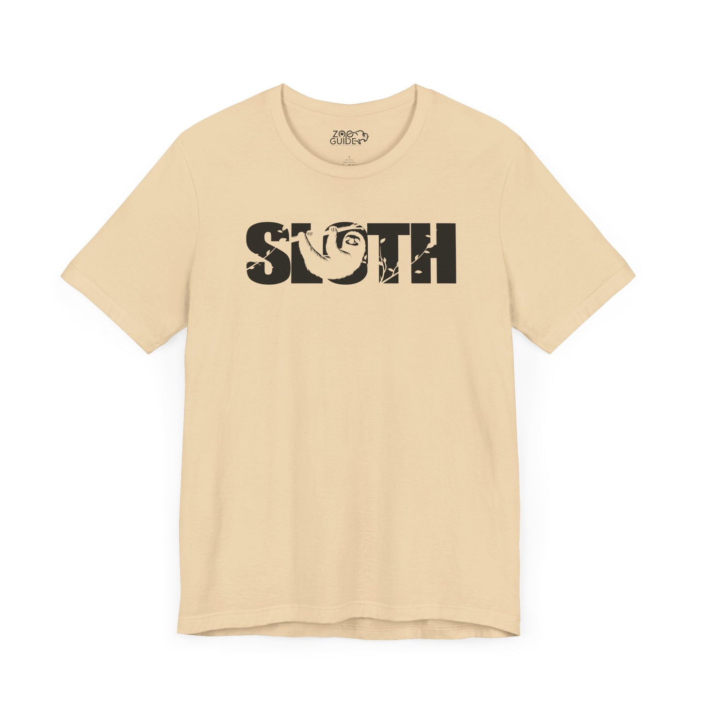 SLOTH Adult Unisex Tee Shirt by Zoo Guide™