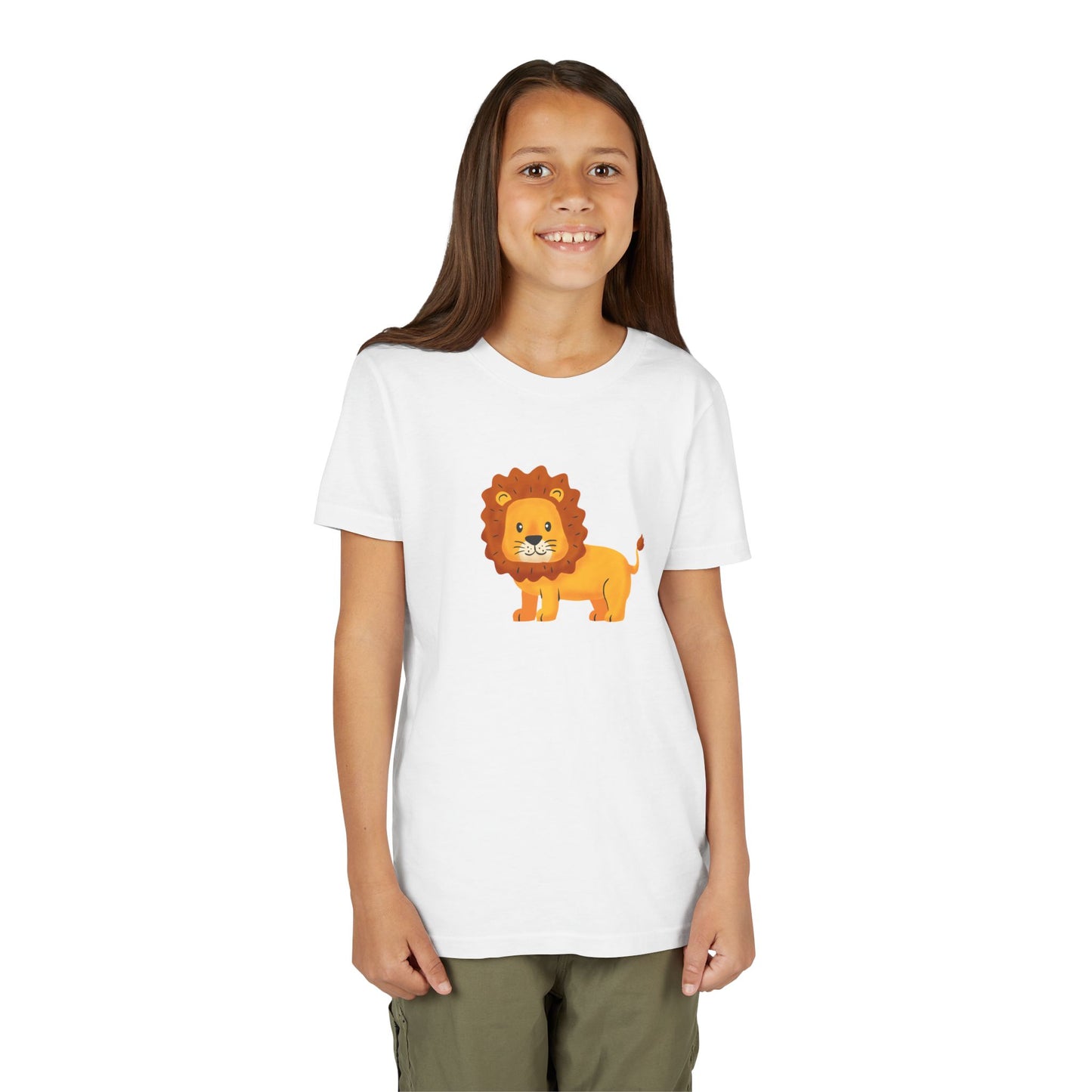 African Lion Youth Tee Shirt by Zoo Guide™