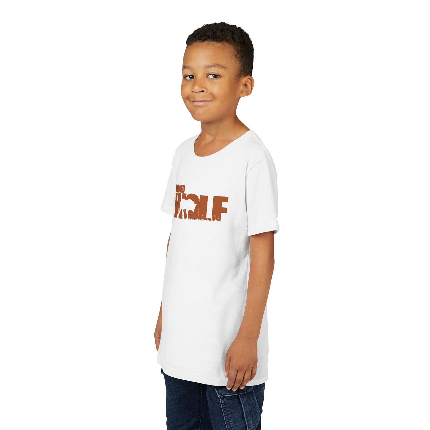 MANED WOLF Color Youth Tee Shirt by Zoo Guide™