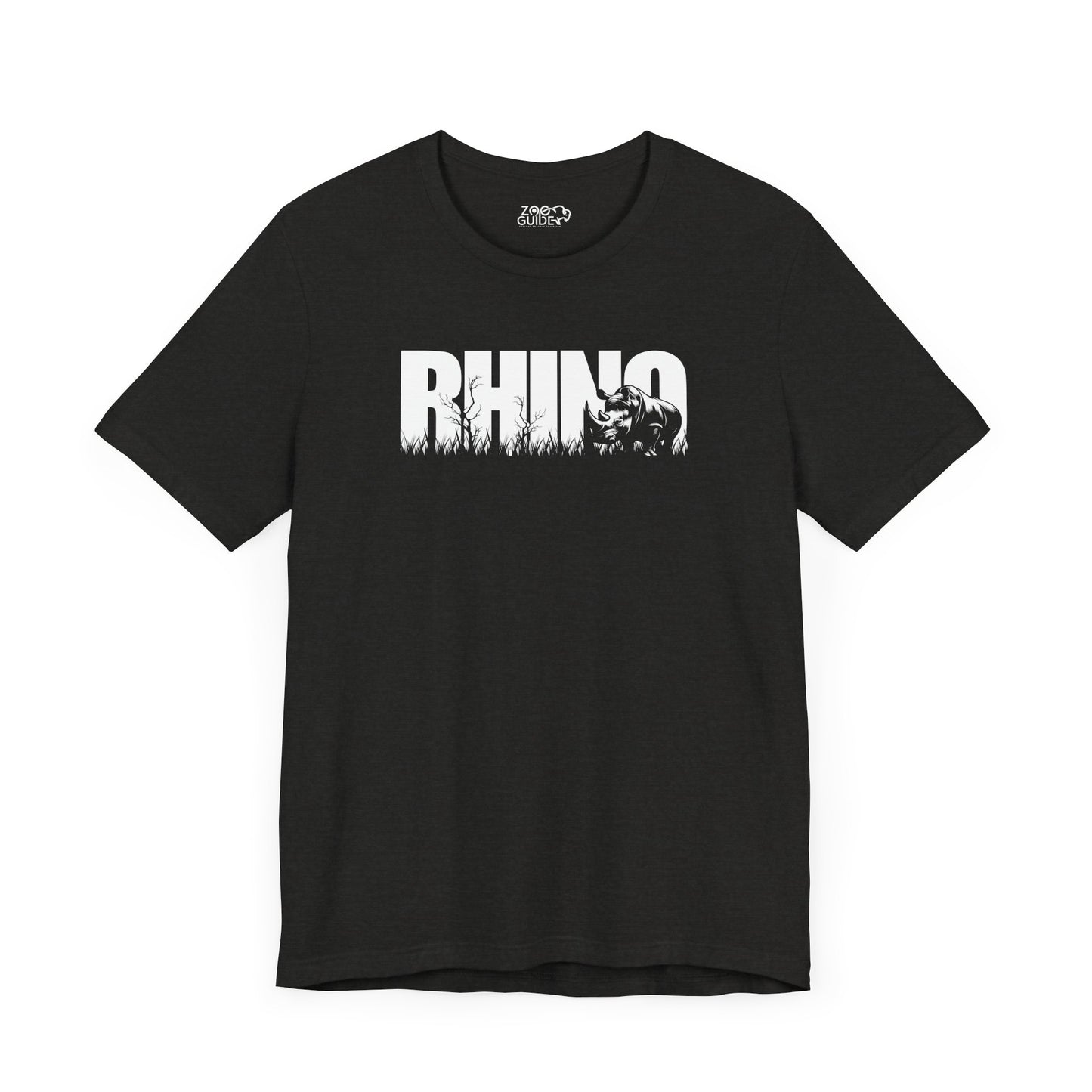 RHINO Adult Unisex Tee Shirt by Zoo Guide™