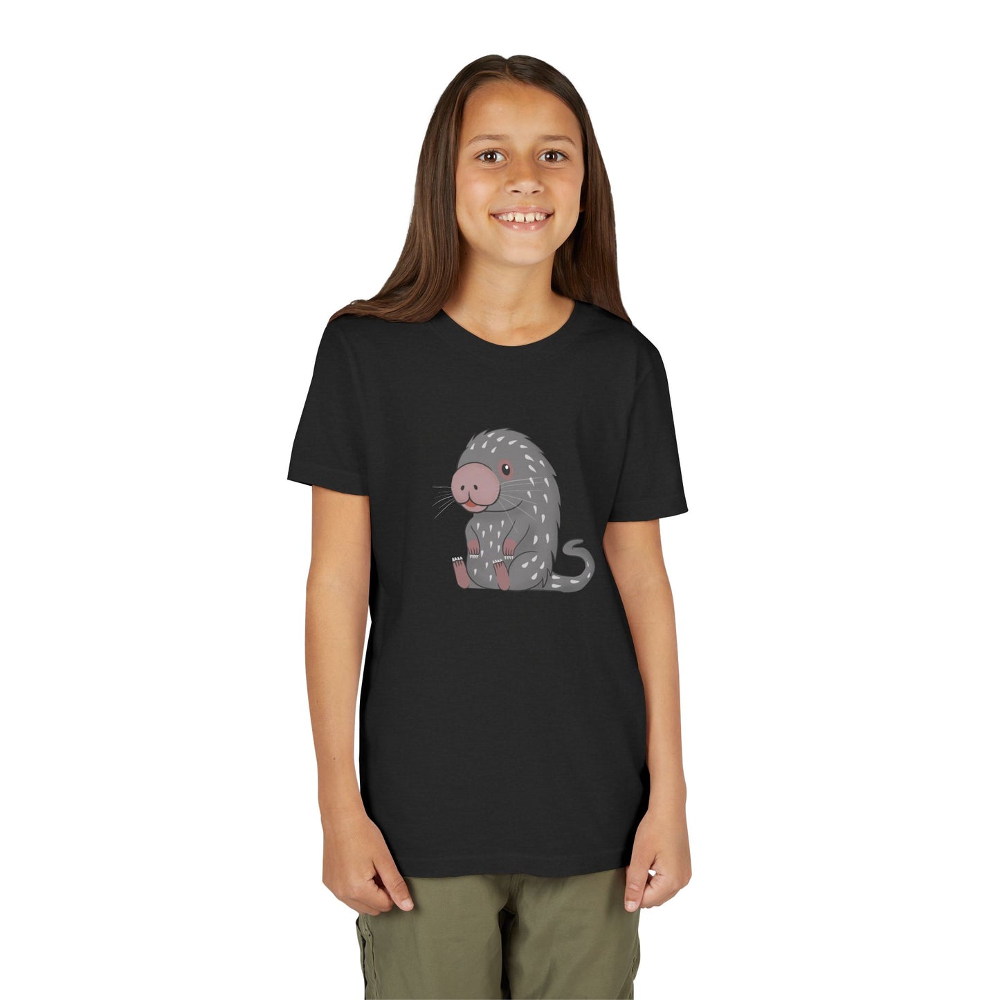 Brazilian Porcupine Kawaii Youth Tee Shirt by Zoo Guide™