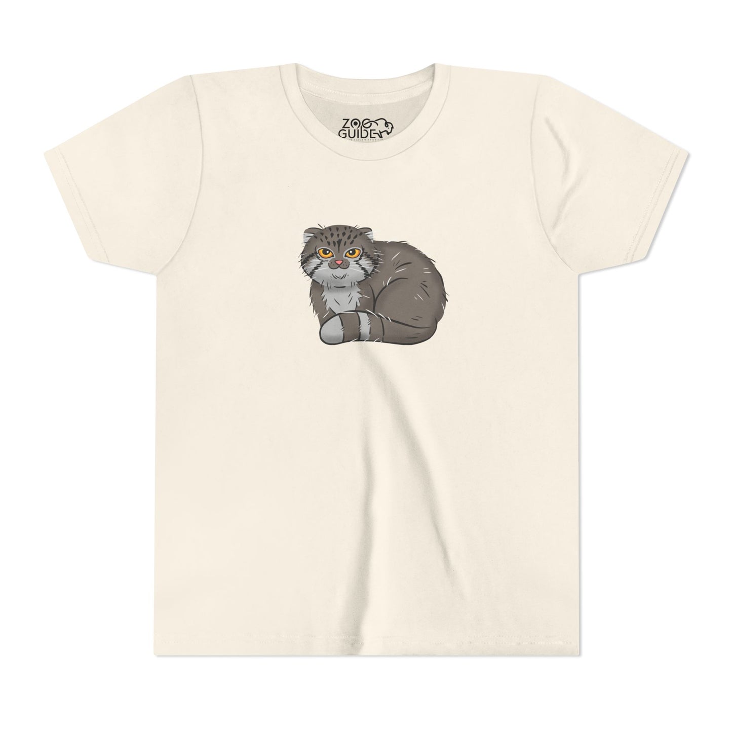 Pallas's Cat Youth Tee Shirt by Zoo Guide™