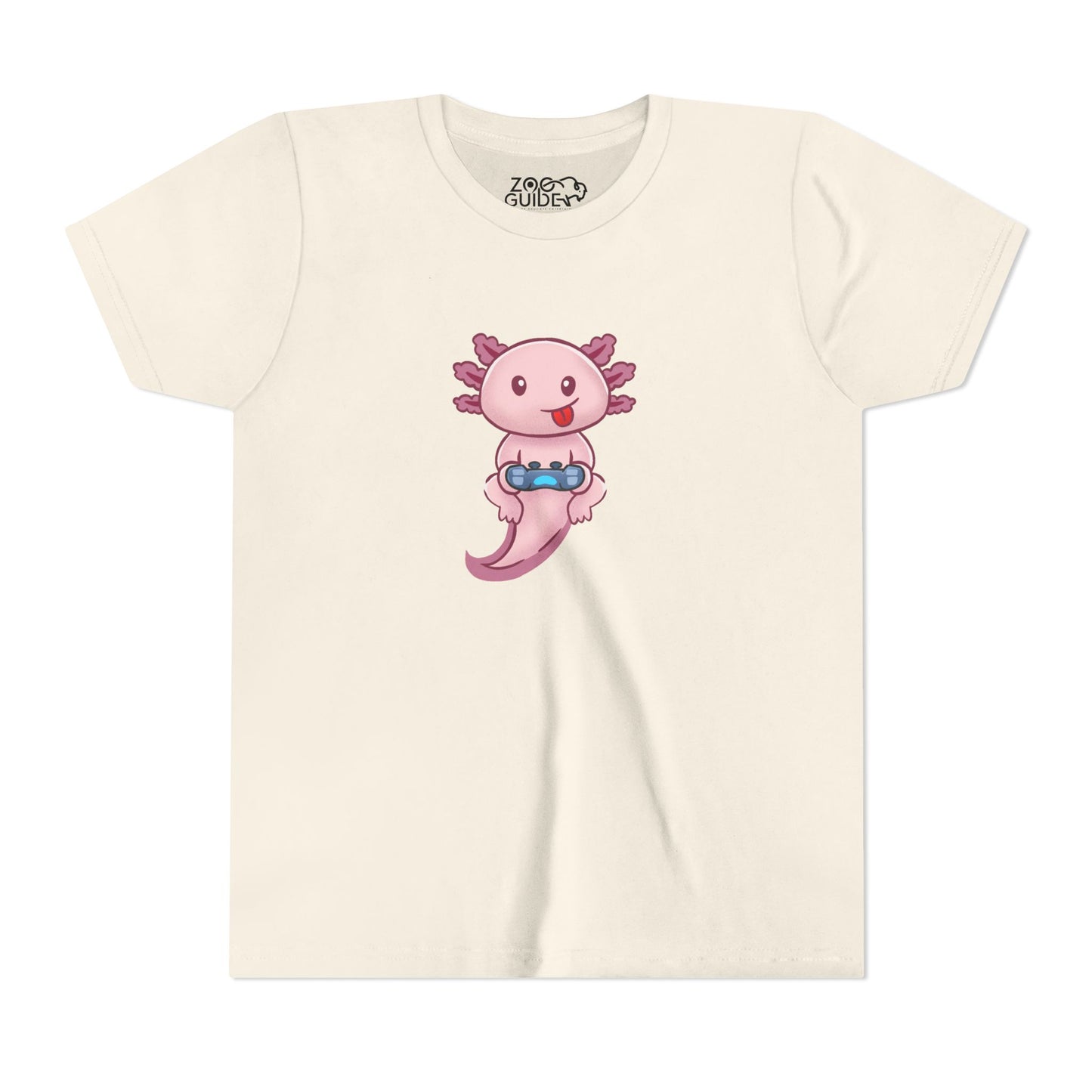 Axolotl Gaming Youth Tee Shirt by Zoo Guide™