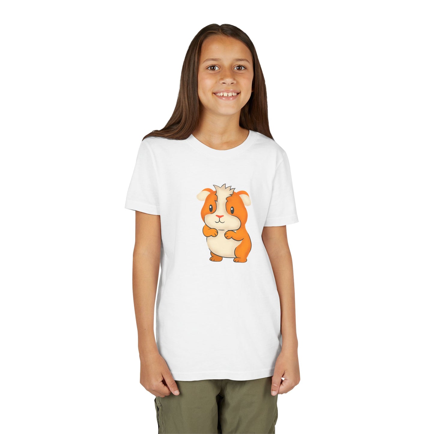 Guinea Pig Standing Youth Tee Shirt by Zoo Guide™
