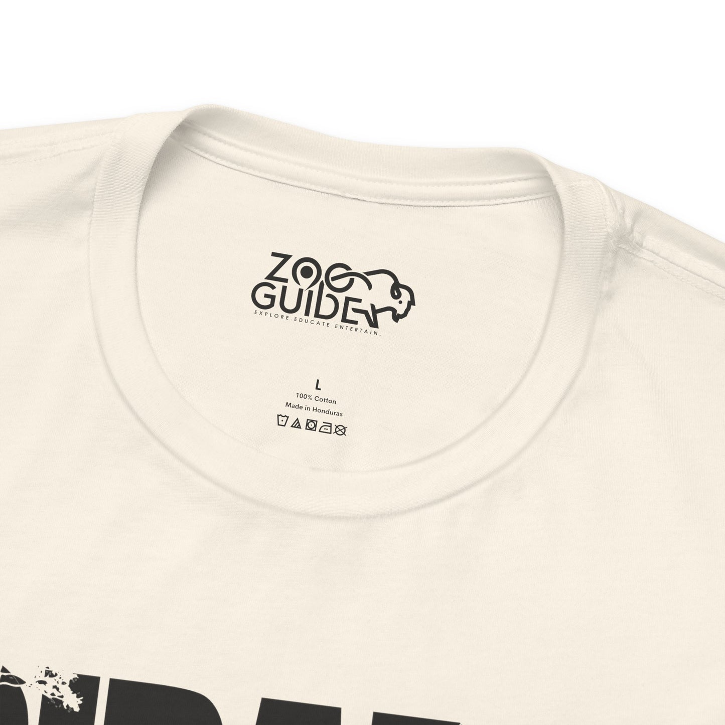 GIRAFFE Adult Unisex Tee Shirt by Zoo Guide™