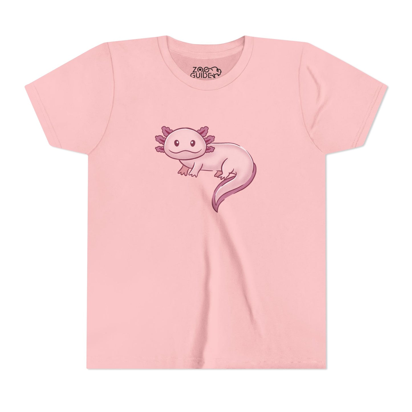Axolotl Youth Tee Shirt by Zoo Guide™
