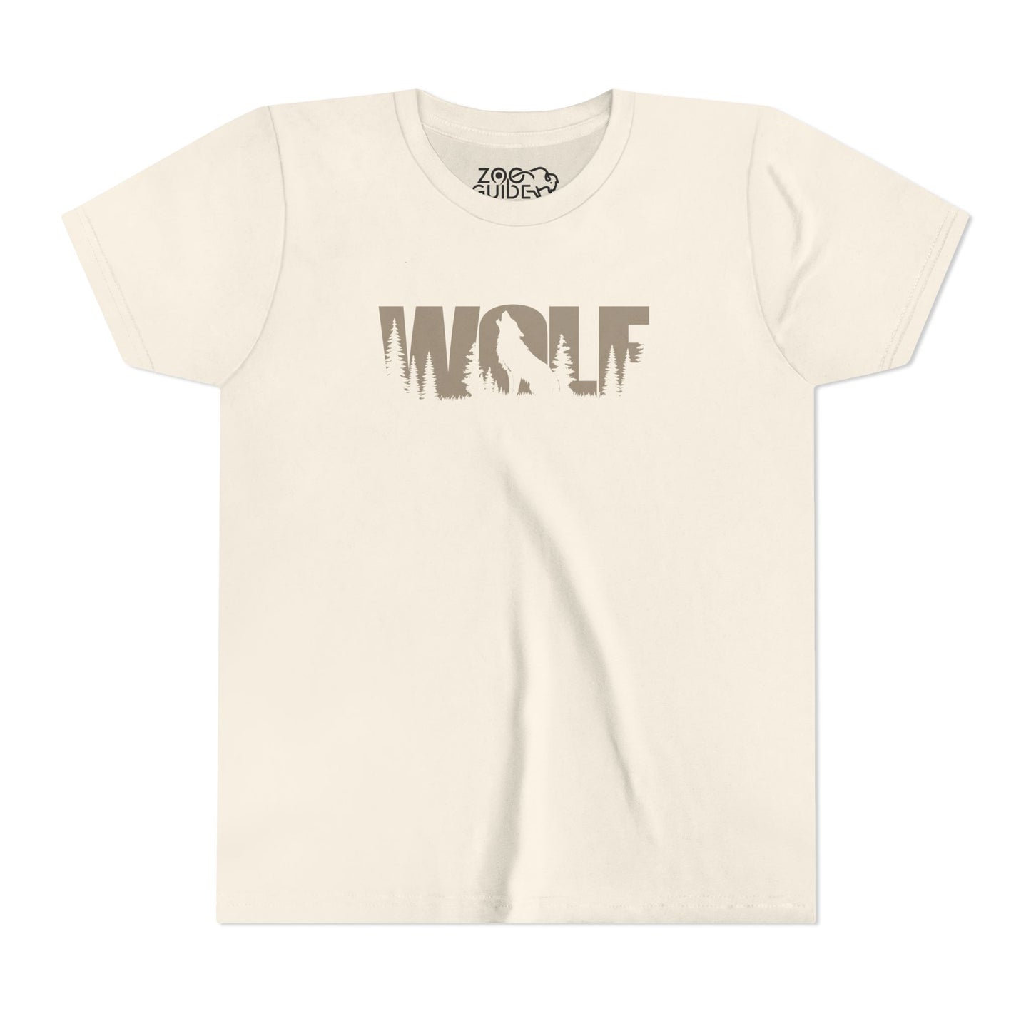 WOLF Color Youth Tee Shirt by Zoo Guide™
