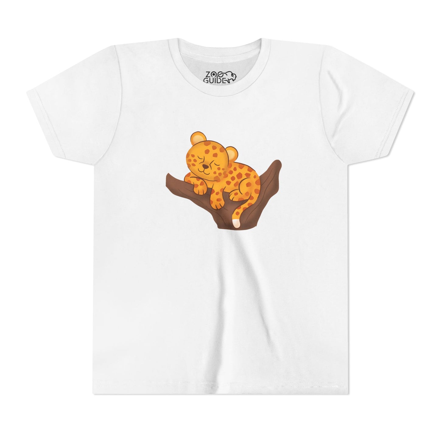 African Leopard in Tree Youth Tee Shirt by Zoo Guide™