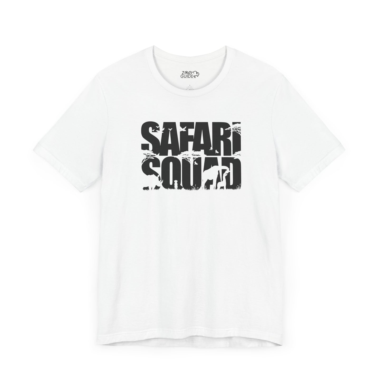Safari Squad Adult Unisex Tee Shirt by Zoo Guide™