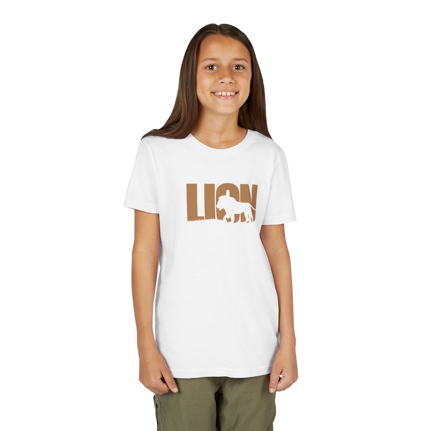 LION Youth Tee Shirt by Zoo Guide™