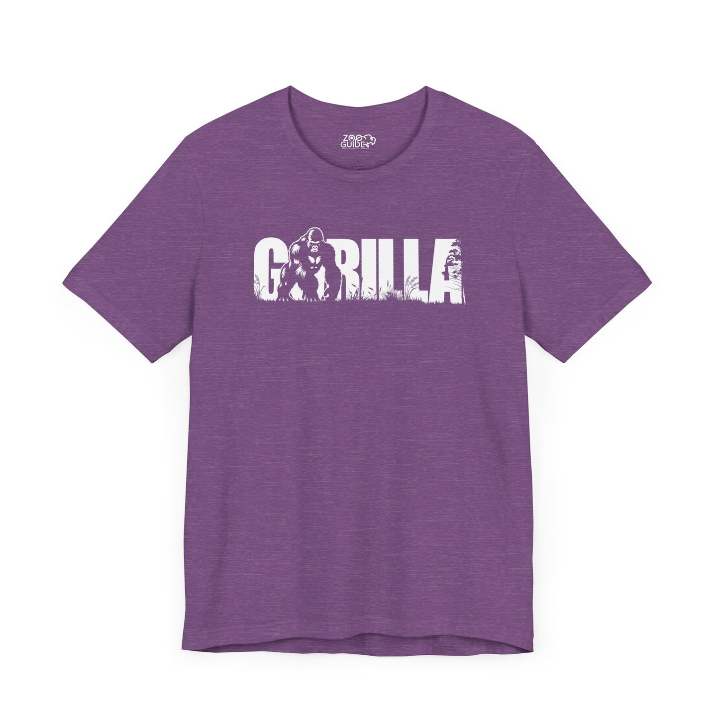 GORILLA Adult Unisex Tee Shirt by Zoo Guide™