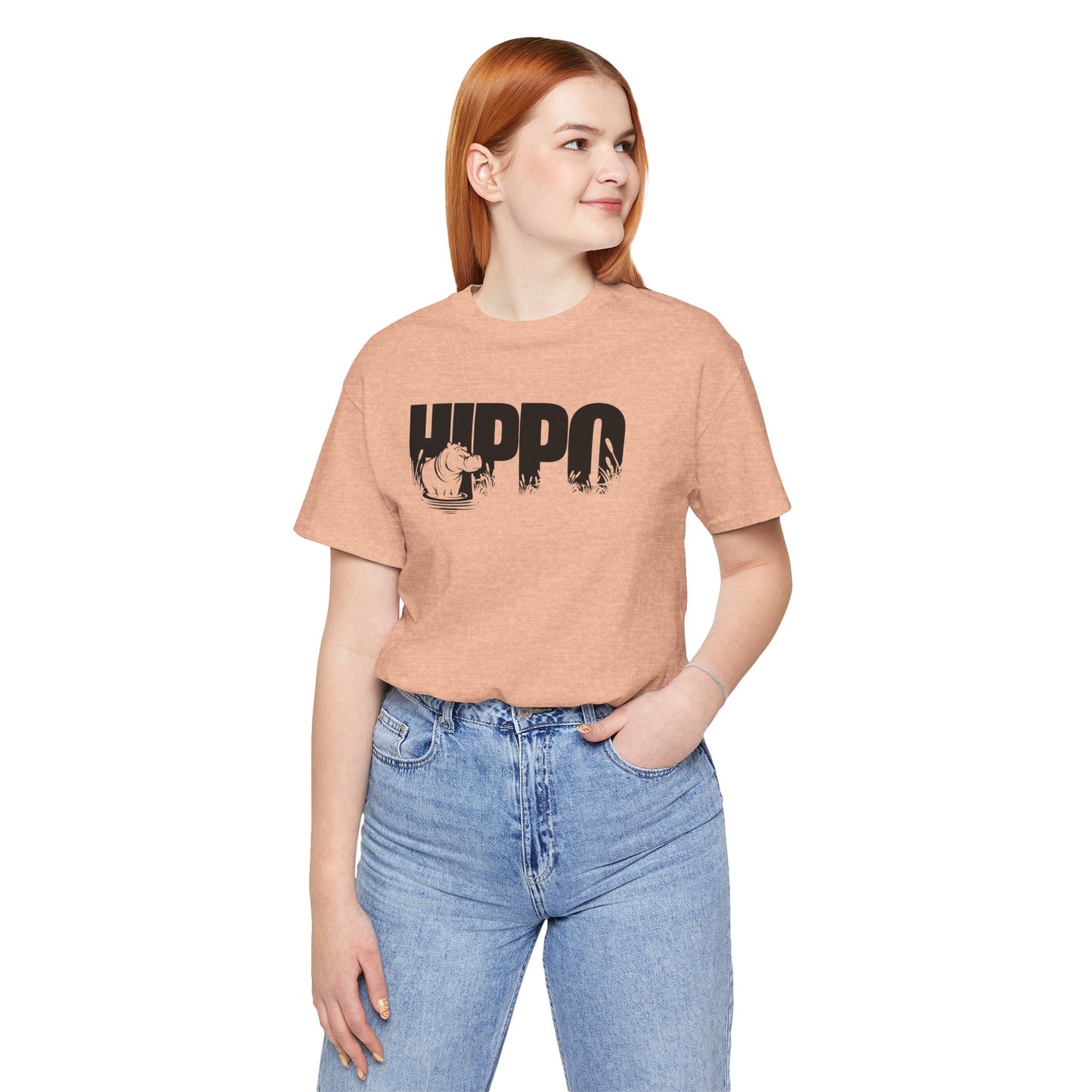HIPPO Adult Unisex Tee Shirt by Zoo Guide™