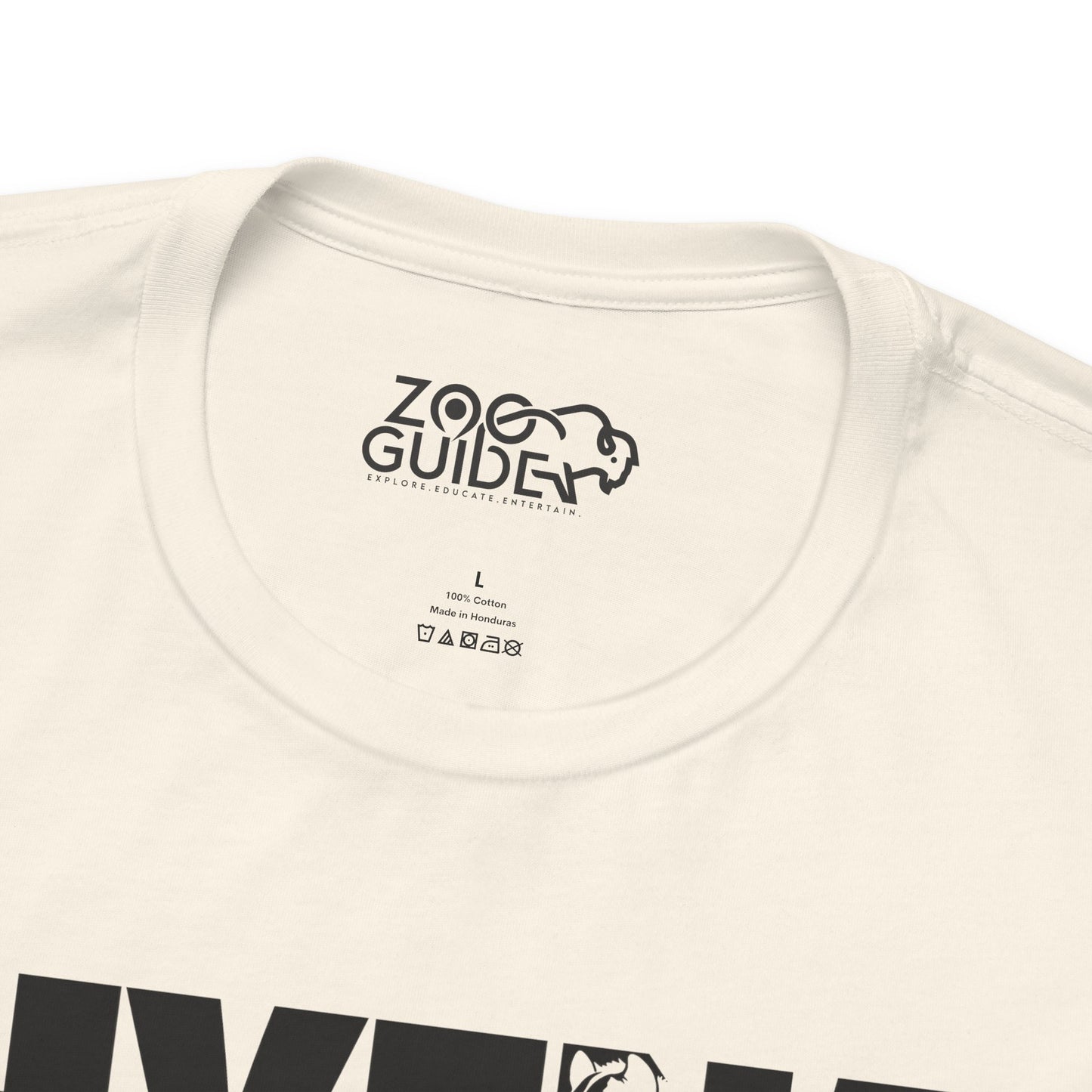 HYENA Adult Unisex Tee Shirt by Zoo Guide™