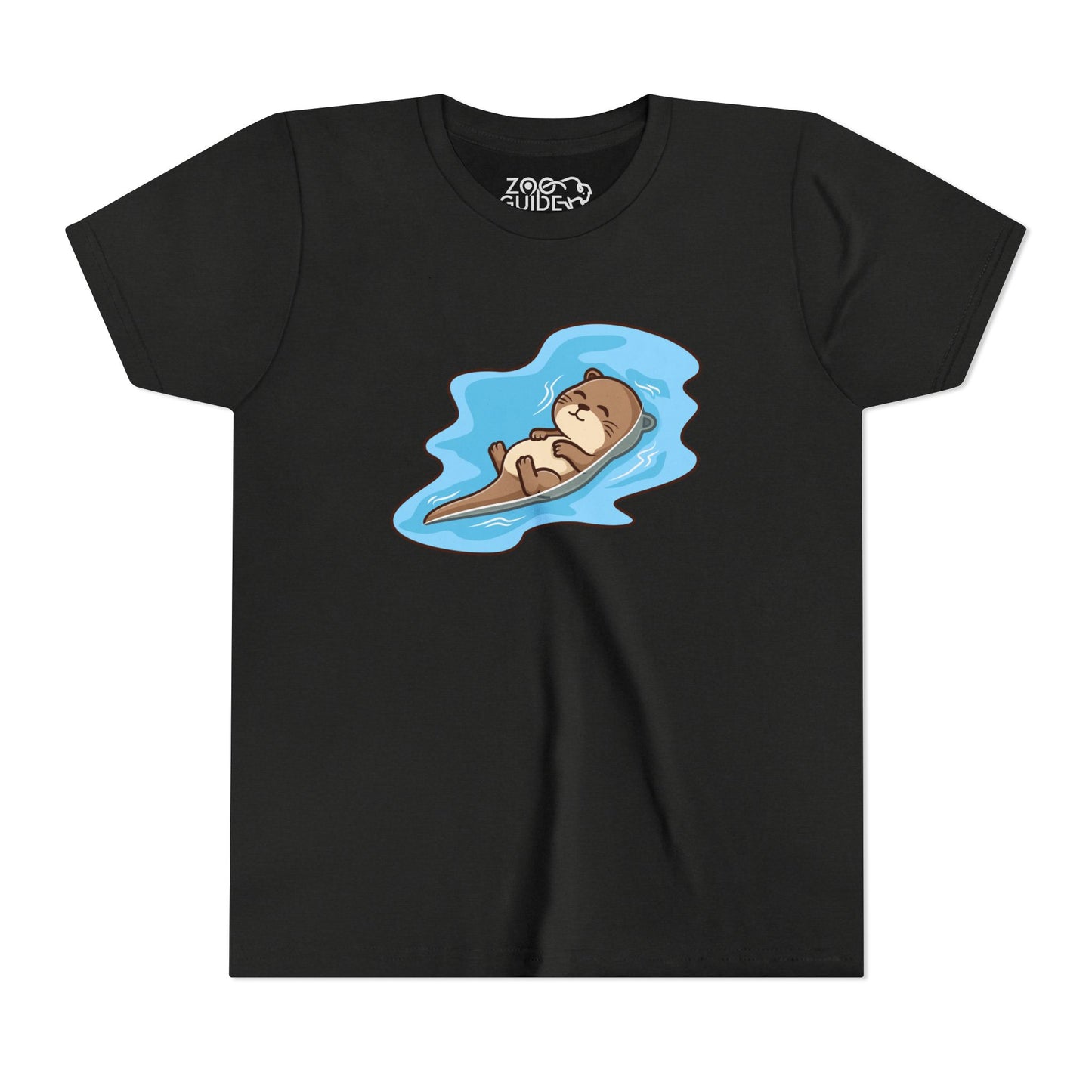 Otter Kawaii Style Youth Tee Shirt by Zoo Guide™