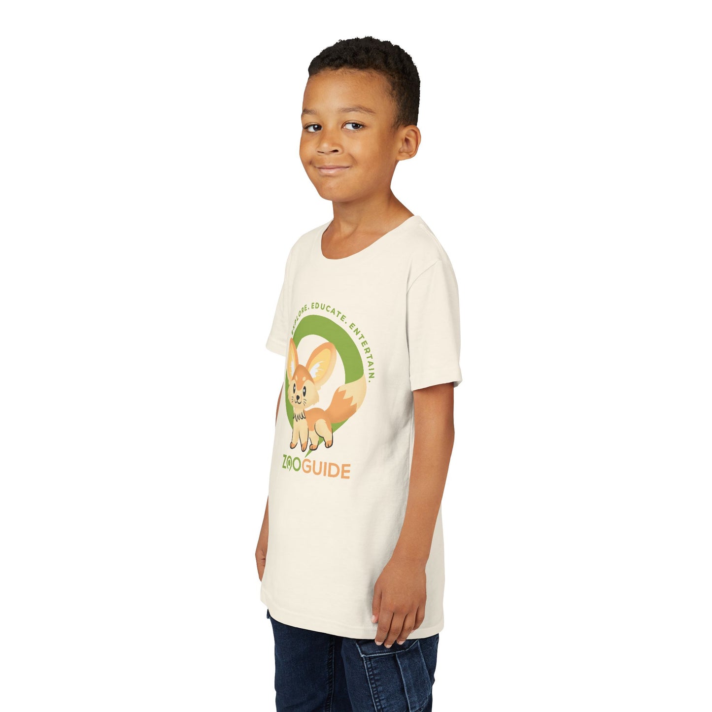 Fennec Fox in Zoo Guide™ Waypoint Icon Youth Tee Shirt by Zoo Guide™