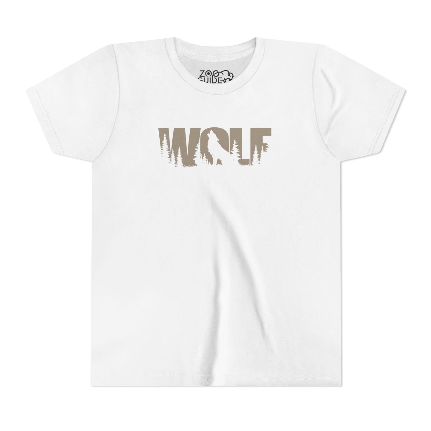 WOLF Color Youth Tee Shirt by Zoo Guide™