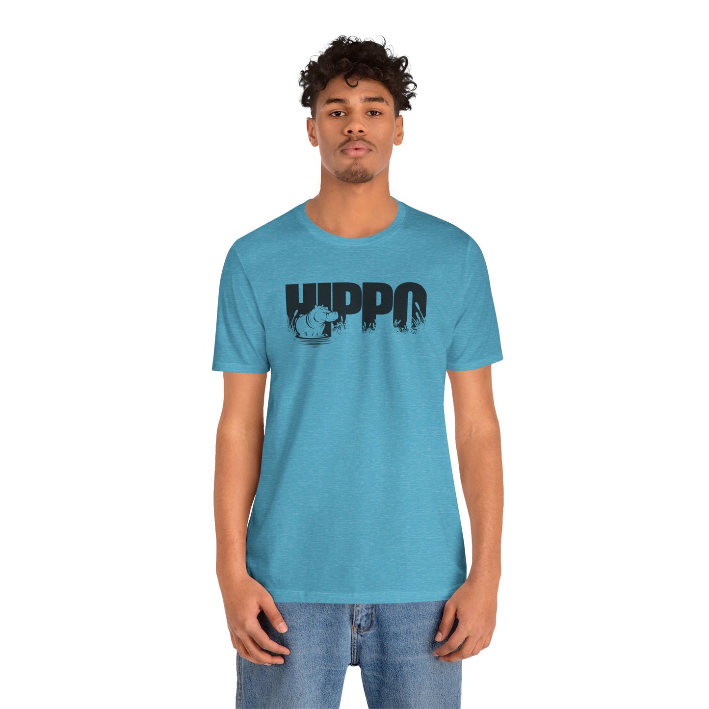HIPPO Adult Unisex Tee Shirt by Zoo Guide™