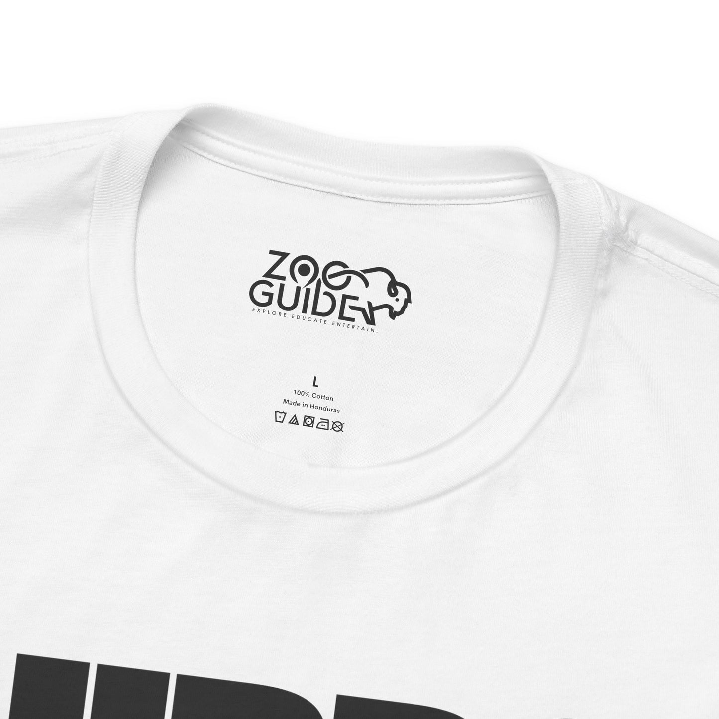 HIPPO Adult Unisex Tee Shirt by Zoo Guide™