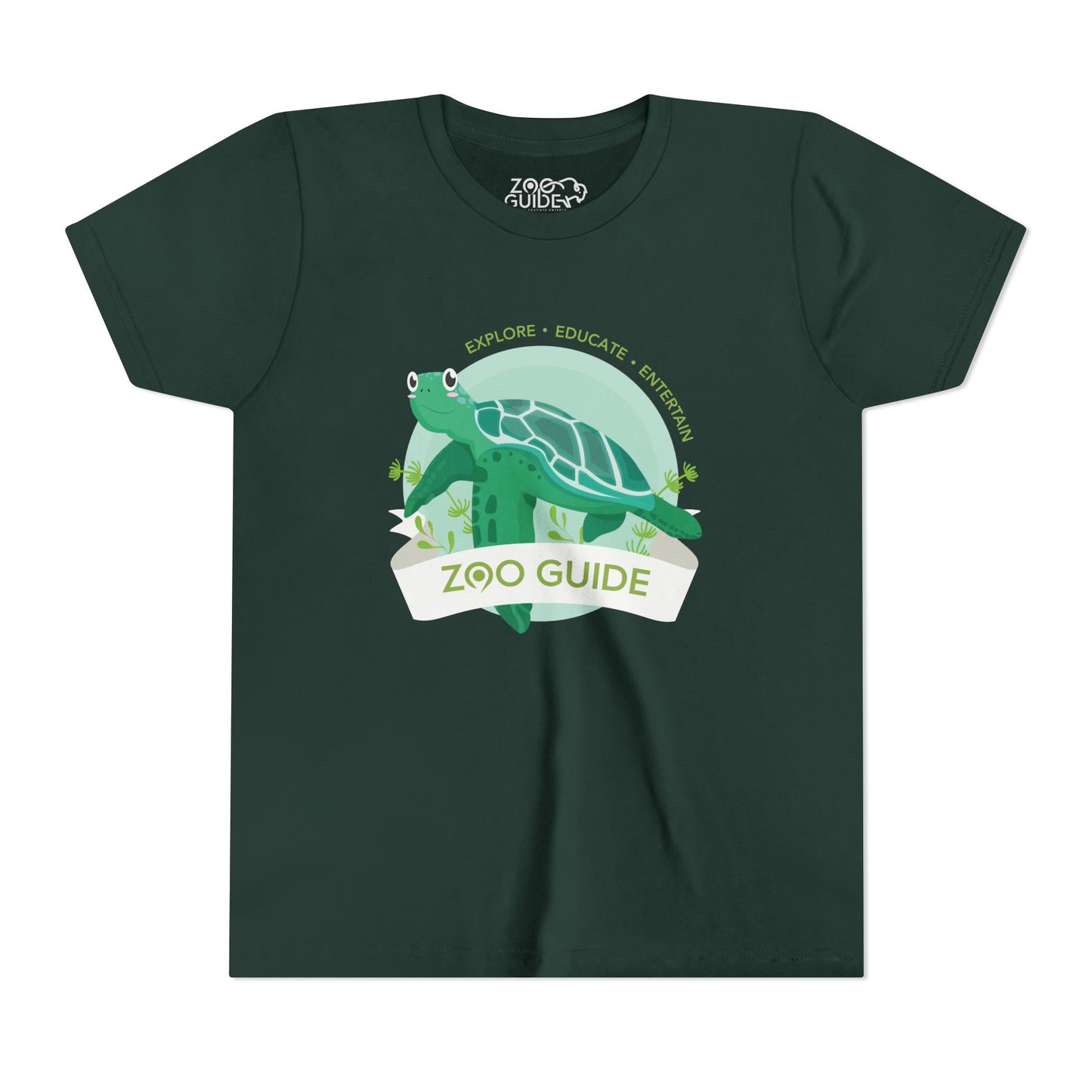 Sea Turtle Youth Short Sleeve Tee by Zoo Guide™