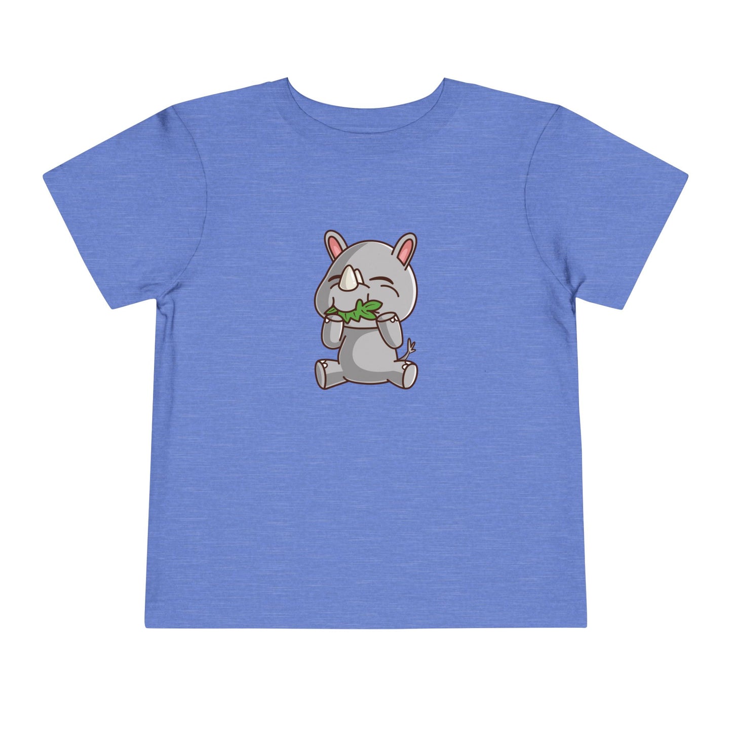 Rhino Snakin' Kawaii Style Toddler Tee Shirt by Zoo Guide™