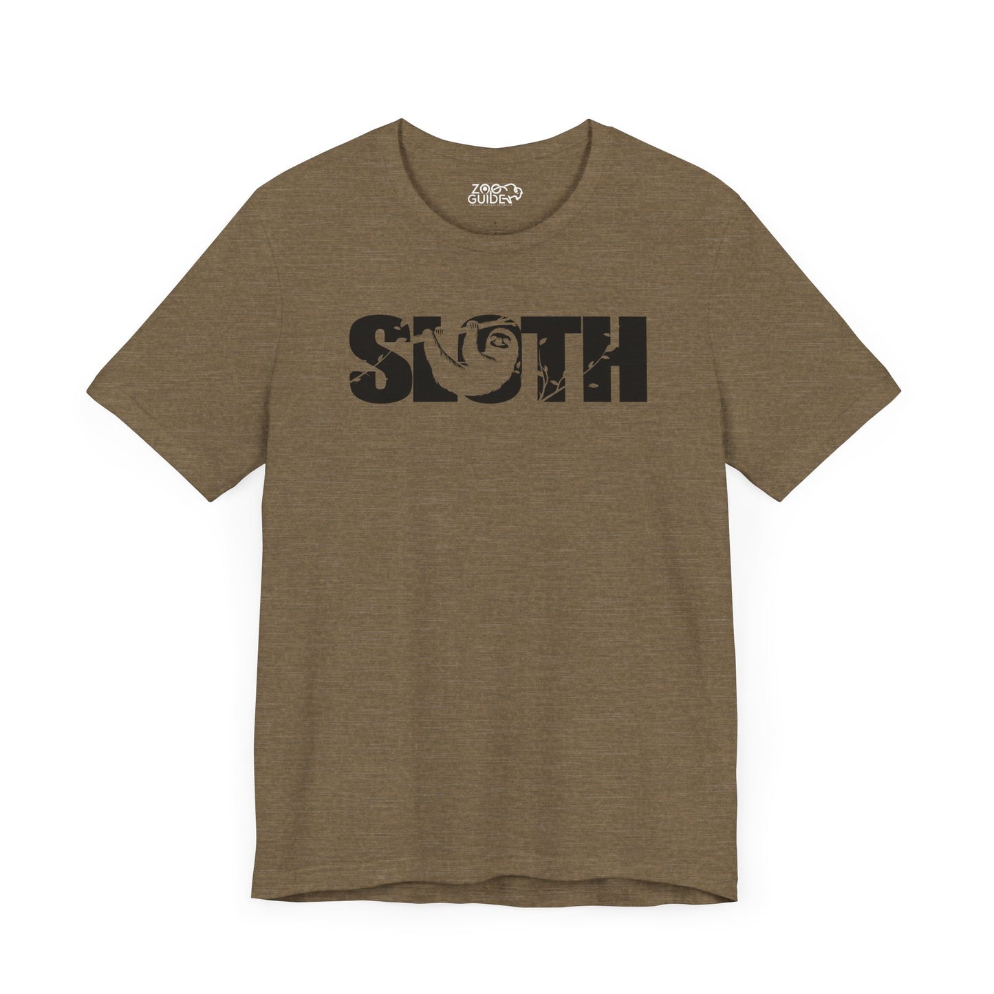 SLOTH Adult Unisex Tee Shirt by Zoo Guide™
