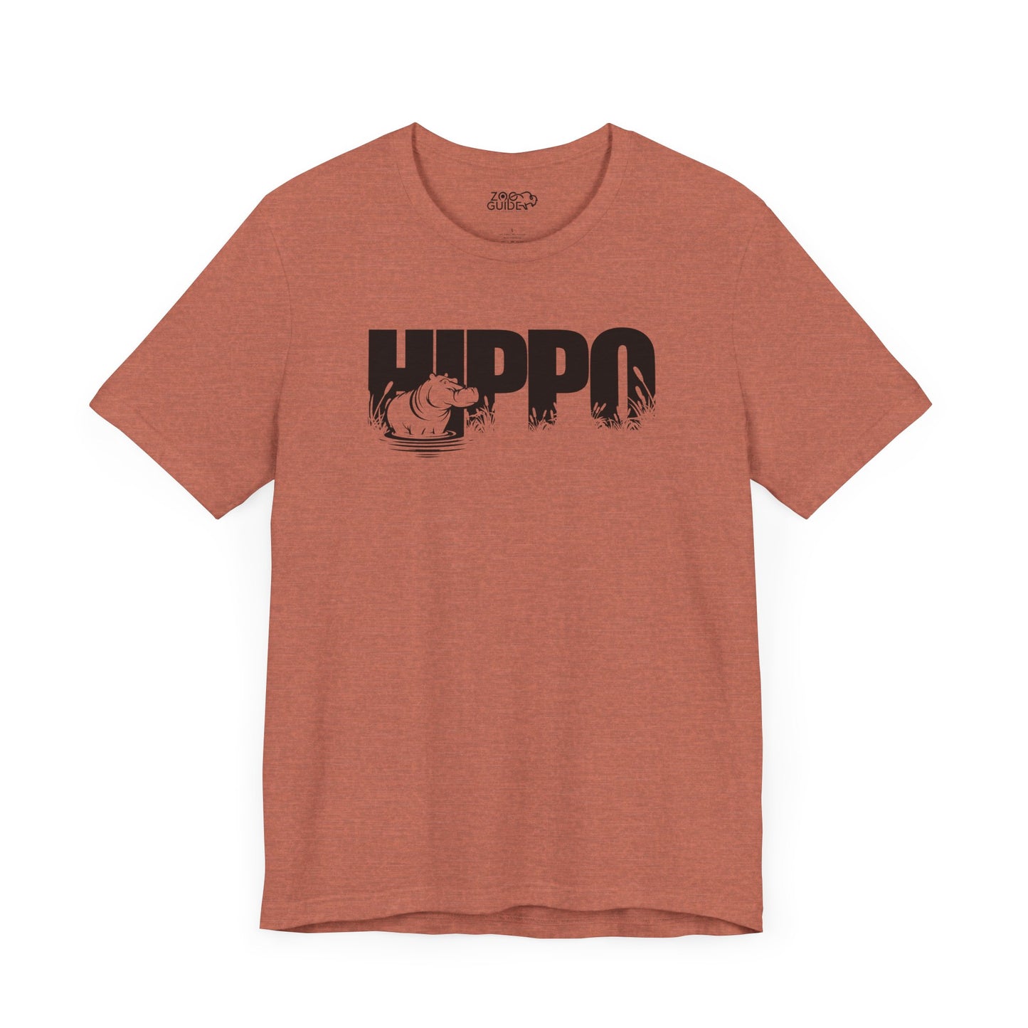 HIPPO Adult Unisex Tee Shirt by Zoo Guide™