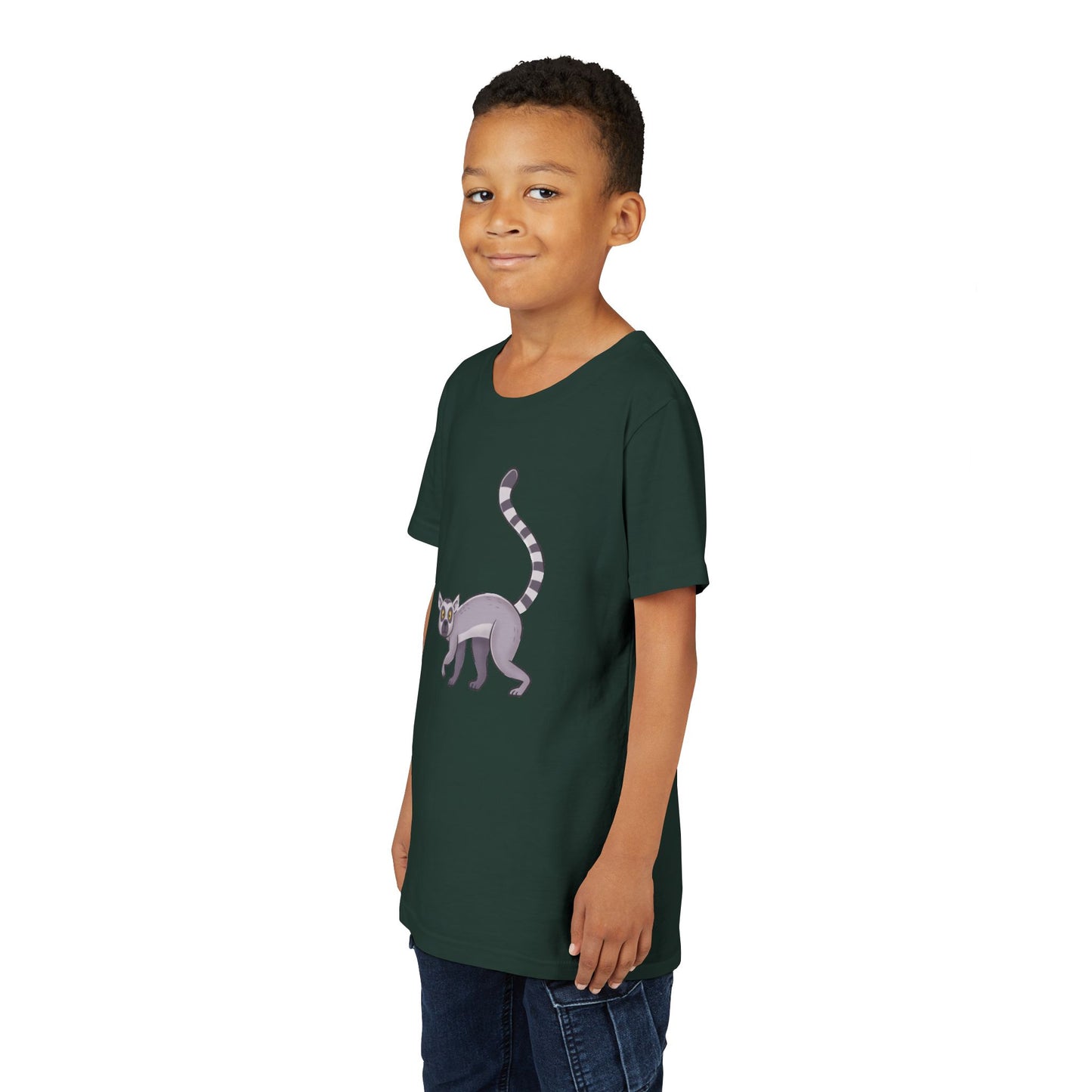 Ring-tailed Lemur Youth Tee Shirt by Zoo Guide™