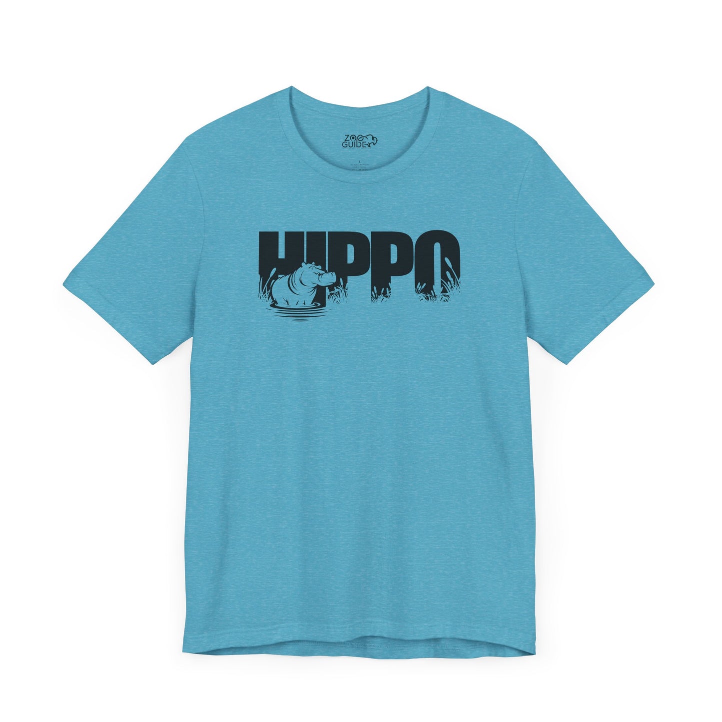 HIPPO Adult Unisex Tee Shirt by Zoo Guide™
