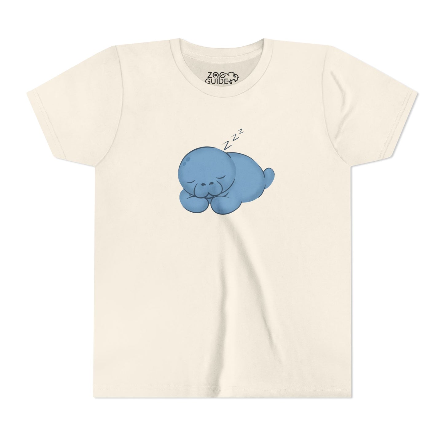 Manatee Sleepin' Youth Tee Shirt by Zoo Guide™